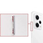 Vanjska Tipka Volumena Xiaomi Redmi Note 12 Pro 5G / Redmi Note 12 Pro Plus - Original - White
