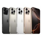 Zadnje staklo Iphone 16 Pro Max + frejm + lens / staklo kamere  - Desert Titanium